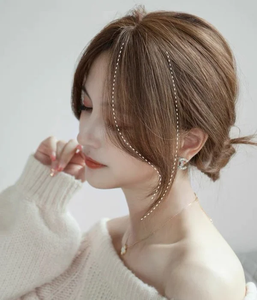 LLBeauty แฮร์พีชแบบคลิปหนีบ 10 นิ้ว ผมแท้ 100% ชนิด Remy ของจีน  ไม่มีรอยต่อ ปิดผมบาง ปิดผมขาว สีน้ำตาลเทาหม่น  สินค้าขายดี - Product Image 3