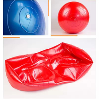 Boule gonflable de yoga d'arachide de PVC de réadaptation d'équilibre de stabilité d'anti-éclatement de studio à la maison