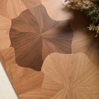 Carreaux de céramique à motif de feuilles de style vintage français 600x1200mm pour sols intérieurs - pour salons, salles à manger. Prix avantageux.