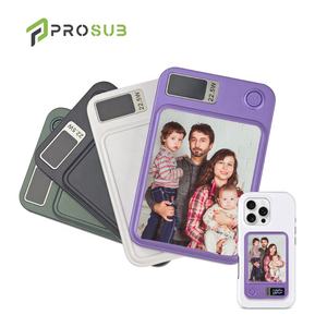 Prosub toptan boş süblimasyon kablosuz manyetik güç banka telefon için 5000mAh taşınabilir hızlı şarj süblimasyon güç bankası - Product Image 1