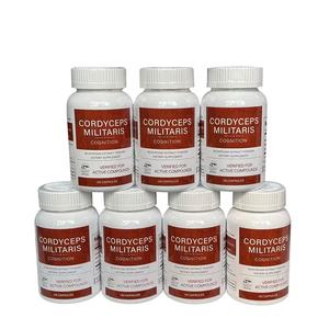 120 all'ingrosso della fabbrica conta le capsule vegane di funghi <span class=keywords><strong>Cordyceps</strong></span> - Product Image 1