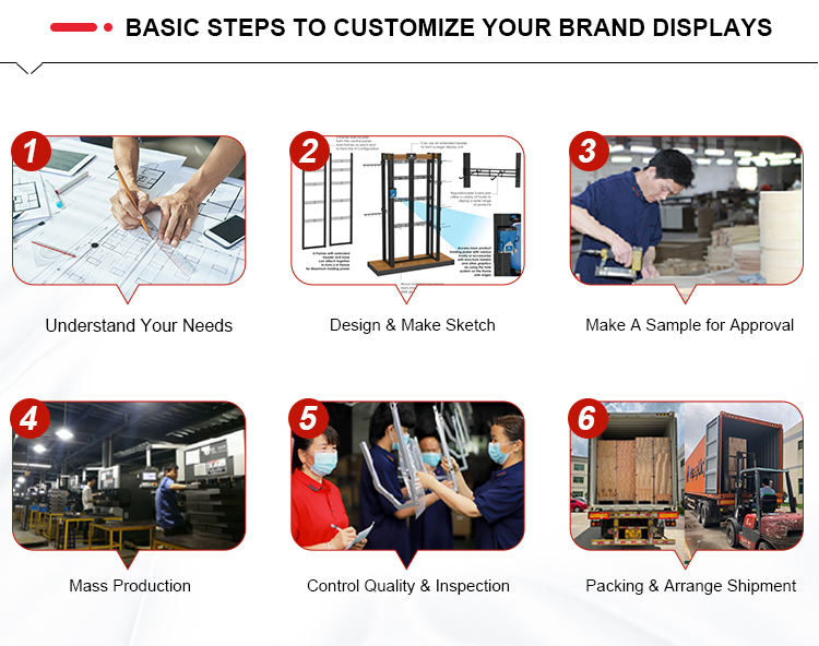 Custom Logo Metal Display Rack for Windshield Wiper Blades - Perfect ...