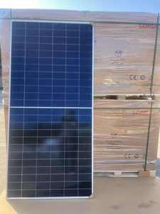 575-600W pannelli solari fotovoltaici monocristallino tipo bifacciale mezza cella con doppio vetro sole 600w pannelli solari - Product Image 4