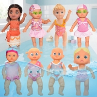 Jouet aquatique Montessori, poupée en PVC, jouet de bain pour bébé, jouet interactif parent-enfant pour enfants