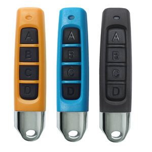 Control Remoto Inalámbrico de 4 Botones para <span class=keywords><strong>Alarma</strong></span> de <span class=keywords><strong>Coche</strong></span> de 433 Mhz, Código de Aprendizaje EV1527, Control Remoto para Puerta de Garaje, Fabricante - Product Image 1