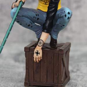 17CM 1 pieza <span class=keywords><strong>Trafalgar</strong></span> D Water Law Figuras estatua de plástico figurita Anime PVC figura modelo muñeca de juguete a granel al por mayor - Product Image 6