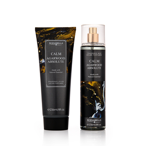 Conjunto de regalo de etiqueta privada Traje de perfume de crema corporal con espray corporal de embalaje negro para hombres - Product Image 3