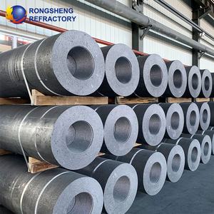 Nhà sản xuất điện cực than chì RONGSHENG, điện cực than chì UHP HP RP cho lò hồ quang điện cực, đường kính nhỏ <span class=keywords><strong>150mm</strong></span> 200mm - Product Image 5