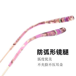 Montures de lunettes géométriques en titane pur de l'Université Nationale, monture complète, durables, unisexe, verres en résine - Product Image 2