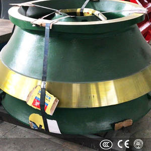 Repuestos para Trituradora de Cono Symons 4 1/4FT, Manto Cóncavo de Acero con Alto Contenido de Manganeso, Resistente al Desgaste, Certificado CE - Product Image 2