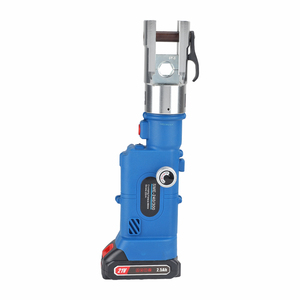 SME-240300 Battery-Powered Hydraulic Crimping <b>Tool</b> - Straight Handle Cable Crimper SME-240300 Battery Powered Cable Cri - Product Image 2