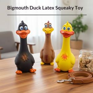 Brinquedo para Cães de Látex Ecológico de Alta Qualidade, Durável e Divertido, Resistente a Mordidas, Galinha Gritante, Brinquedo Squeaky para Animais de Estimação - Product Image 3