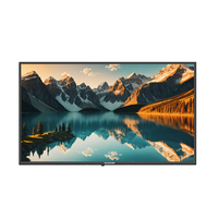 TV Pintar Layar Datar Kaca Tempered LED Backlight LCD 4K UHD Android Google Televisi USB WiFi