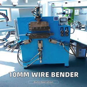 Machine automatique de cintrage d'anneaux en acier inoxydable avec PLC et moteur de pompe, composants essentiels pour la production de crochets et de boucles de fil - Product Image 3