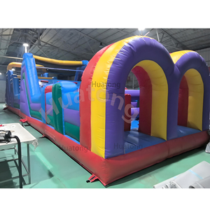 Parcours d'obstacles gonflable coloré pour jeux <span class=keywords><strong>de</strong></span> défis <span class=keywords><strong>de</strong></span> grande taille, <span class=keywords><strong>location</strong></span> <span class=keywords><strong>de</strong></span> jeux <span class=keywords><strong>de</strong></span> fête unisexe commerciaux - Product Image 6