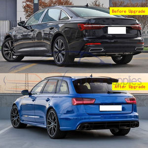 Ventes d'usine A6 <span class=keywords><strong>S6</strong></span> 2019-<span class=keywords><strong>2021</strong></span> Kit de carrosserie de style RS6 Kits de calandre de lèvre arrière de pare-chocs avant pour - Product Image 4