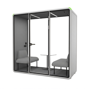 Cabine acoustique de bureau pour campus universitaire, idéale pour la collaboration de groupes d'étudiants - Product Image 5