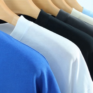 T-shirt surdimensionné en tissu tricoté de qualité supérieure 100% coton avec impression personnalisée, broderie et logo en relief pour hommes - Product Image 5