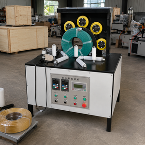 Factory Direct Automatic <b>Ring</b> <b>Stretch</b> Wrapping Machine for Coil Tire Pipe Cable Packaging - Product Image 4