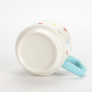 Taza de café con lunares personalizada, ideal para Instagram, taza de cerámica apilable, linda y creativa, botella de agua de alta gama y exclusiva. - Product Image 2
