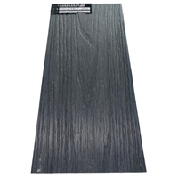 AW015 2025 Lames de terrasse modernes antidérapantes en composite bois-plastique (WPC) pour extérieur, à emboîtement, co-extrusion, pour jardin et parc