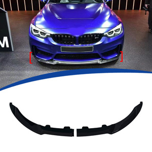 Divisor de Parachoques Delantero para BMW F80, 2 Secciones, Negro Brillante, ABS, para Modelos 2013-2019 - Product Image 1