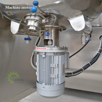 ZXSMART Mobile 50L En Acier Inoxydable Chauffé Mélangeur Réservoir Vaisselle Produits Chimiques Traitement Liquide Détergent Savon Mélangeur