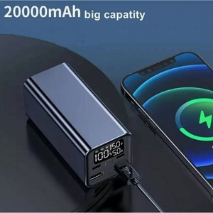 Cargador Portátil para Laptop de 20000mAh con Pantalla LED y Carga Rápida, Powerbank con Doble Salida USB, Entrada DC de 65W, Gran Venta - Product Image 4