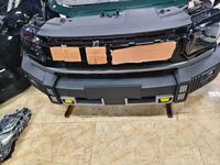 Ensemble de pièces automobiles d'occasion OEM pour Jetour T2, comprenant le capot avant, les phares, la calandre et le pare-chocs, testé.