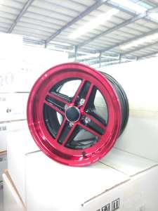 Rueda <span class=keywords><strong>de</strong></span> Coche <span class=keywords><strong>de</strong></span> <span class=keywords><strong>Carreras</strong></span> Xinlin 13X7J 13X9J ET-7 PCD4X100/114.3 <span class=keywords><strong>de</strong></span> Plato Profundo para Colin Cross Fever Datsun Miata Mx5 Fiat Seat600 - Product Image 2