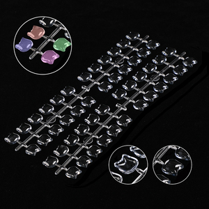 Palette de couleurs pour ongles en acrylique, présentoir d'échantillons, tableau de présentation pour faux ongles, motifs Chat, Ours, Nœud - Product Image 4