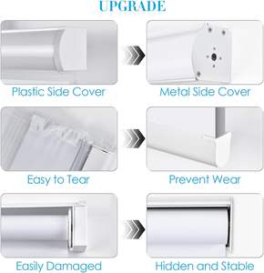 Galime Easy Fix Smart System Bluetooth Tuya Stores respirants à obturateur zèbre à piles pour fenêtres - Product Image 3