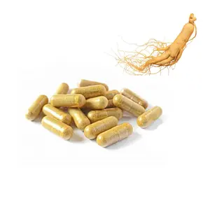 -Panax Ginseng rojo coreano + Ginkgo Biloba, máxima potencia con cápsulas de Ashwagandha ginseng