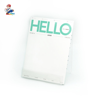 Cahier d'exercices brodé sur mesure (auto-relié) – Impression de livres brochés sur papier couché – Logo et taille personnalisés imprimés