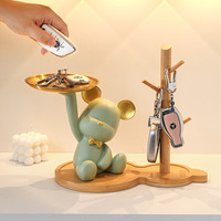 Plateau de rangement en résine décor cadeau décor de bureau Statue Figurine centres de table décor à la maison ornements
