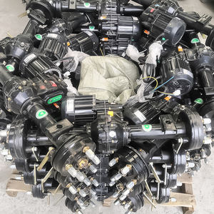 Kit Pengontrol As Roda Belakang Kecepatan Rendah 70cm 800W 1:28 Cruise Constant Speed untuk Gerobak Dorong Listrik Roda Tiga dengan Diferensial As Roda 800kg - Product Image 5