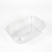 Boîte alimentaire en plastique avec couvercle, emballage ventilé anti-buée pour légumes, salades, fruits, produits agricoles