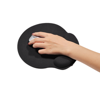 Tapis de souris repose-poignets ergonomique personnalisé, conception de massage repose-poignets, tapis de souris anti-douleur, tapis de clavier avec gel silicone