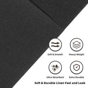 सुरुचिपूर्ण पूर्व मुड़ा चाकू फोर्क पाउच कस्टम पेपर नैपकिन ऊतक शादी कॉकटेल नैपकिन धूल मुक्त नैपकिन - Product Image 3