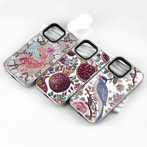 Coque de téléphone personnalisée Eastern Aesthetics pour iPhone 17 <span class=keywords><strong>Pro</strong></span> <span class=keywords><strong>Max</strong></span> 16 15 Plus, impression de logo OEM, technique de dorure, étui de protection pour mobile - Product Image 2