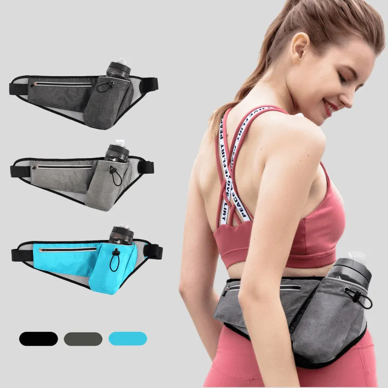 Nueva tendencia impermeable Bumbags Diseñador Fanny Pack riñonera Jogging Riñonera Deportes al aire libre Senderismo bolsa para correr