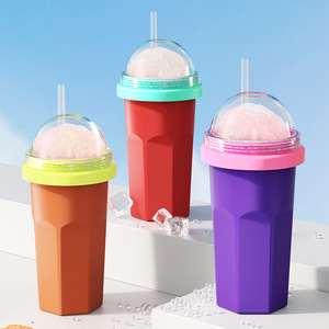 Yimijia Summer Smoothie Cup 500Ml Insulated With Lid And Straw For Cold Drinks Fruit <b>Juice</b> Beverage Party Use - Product Image 1