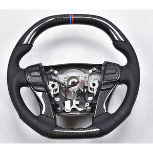 Volante de Coche Personalizado YLC de Fibra de Carbono Negra y Cuero para <span class=keywords><strong>Toyota</strong></span> Land Cruiser 300 GR Sport 2022-2024, Accesorios para Coche - Product Image 4