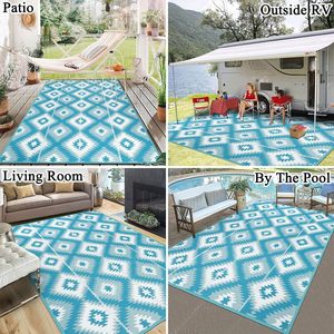 יצרני הסיטונאי דו-צדדי יכול להשתמש בקמפינג מחצלת מקנאות הגנה מפני מזרן rv שטיח - Product Image 6