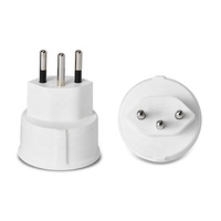 Adaptateur de voyage UE vers Suisse, prise Suisse vers prise Schuko UE, certifié CE