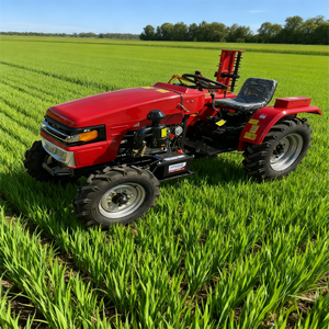 Vente chaude 18 HP tracteur de jardin verger serre roi monocylindre 2WD engrenage haute productivité tracteur pour l'agriculture - Product Image 6
