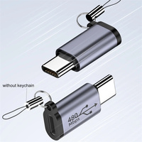 Adaptateur USB-C vers Micro Mini USB Type-C Femelle vers Micro USB Mâle Convertisseur pour Téléphone Tablette Appareil Photo Adaptateur de Charge