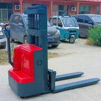 Gerbeur semi-électrique de levage gerbeur de palettes chariot élévateur électrique à pied