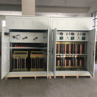 500KVA 600KVA 1500KVA AVR 3 Phase Réglage de la régulation indépendante Stabilisateur de régulateur de tension automatique 380V