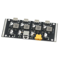 Module de charge rapide QC3.0 4 canaux PD65W, charge rapide Apple PD3.0 PPS XT30PW/Type-C/5521